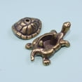 thumbnail image 3 of Turtle Figurine Brass Statue Animal Figurines Toys Home Office Decoration, 3 of 4
