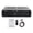 Black, variant on VIPQV Stereo Audio Amplifier, 2500W Home 5 Channel Wireless Bluetooth 5.4 Power Amplifer System, Home Amplifers FM Radio, USB, SD Card, Home Theater Audio Stereo System , Black
