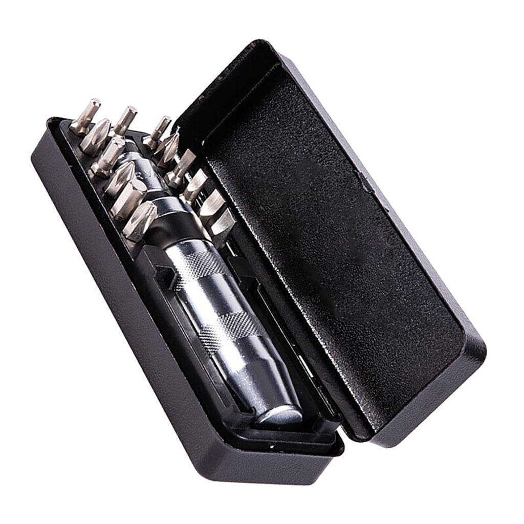 MOMOJIA Multifunctional Metal Shock Screwdriver Set Cross Slotted Screwdriver Bit Hardened Chrome Vanadium Steel Construction