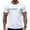 White, variant on Luvrsol Mens Shirts Heavyweight Solid Crew Neck Basic Tee Breathable Cotton Blend Work Shirts XS-3XL