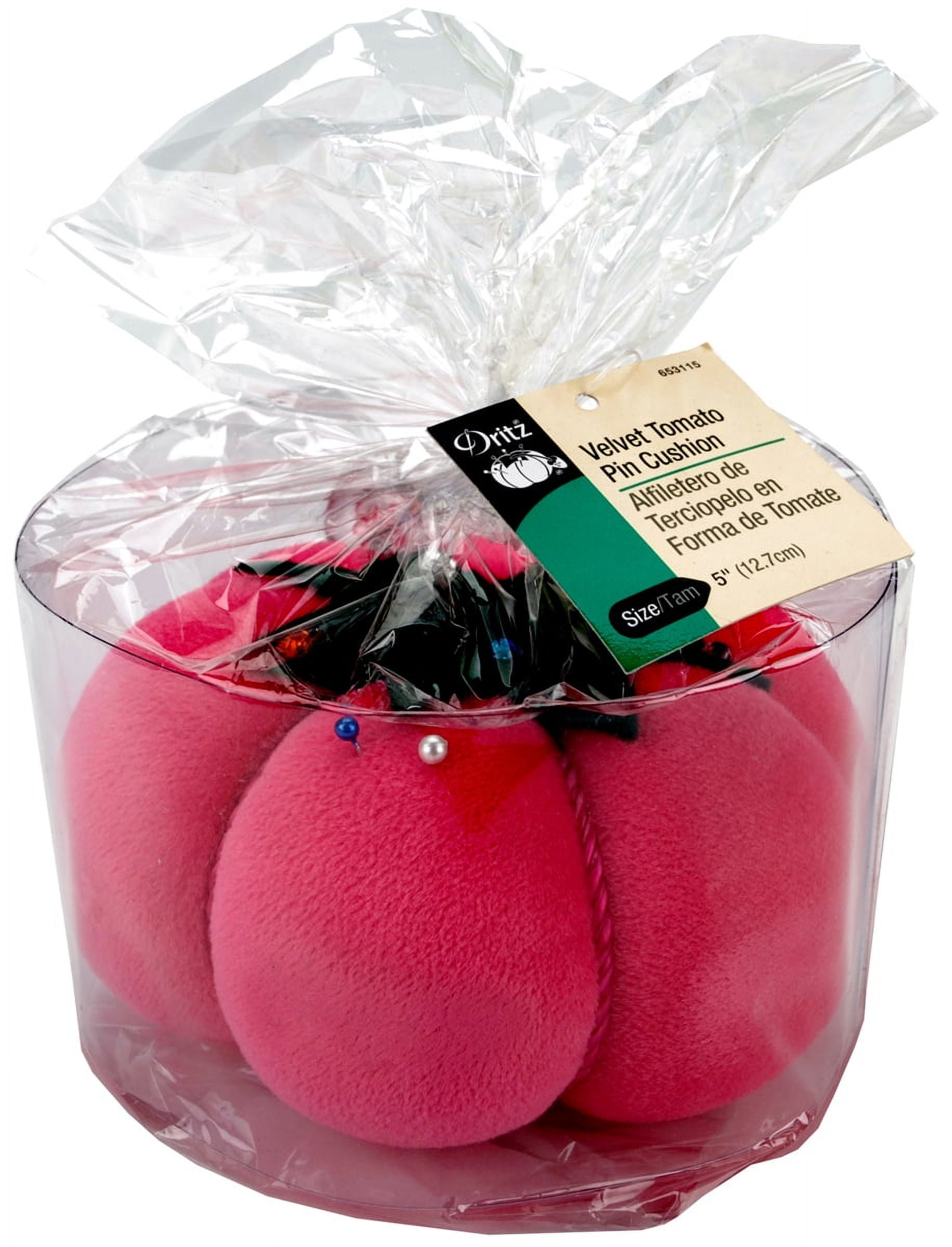 Personalized Pink Velvet Pincushion