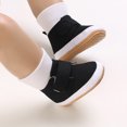 thumbnail image 6 of eczipvz Baby Breathable Sneakers First Walkers Baby Boys Toddler Shoes Cute Fashion Solid Color Crib Shoes Casual Soft Sole Shoes Black,6(), 6 of 7