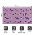 thumbnail image 5 of Colorful Funny Dachshund Door Rugs,Washable Non Slip Door Mats Indoor,Decorative Door Mats,Entry Mat Indoor for Entrance,Bedroom,Kitchen,Bathroom,17"x30", 5 of 6