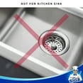 thumbnail image 5 of MR.Siga Bathroom Stainless Steels Sink Strainer,Bathtub Sink Drain Strainer Hair Catcher, 3 Pack, 5 of 10