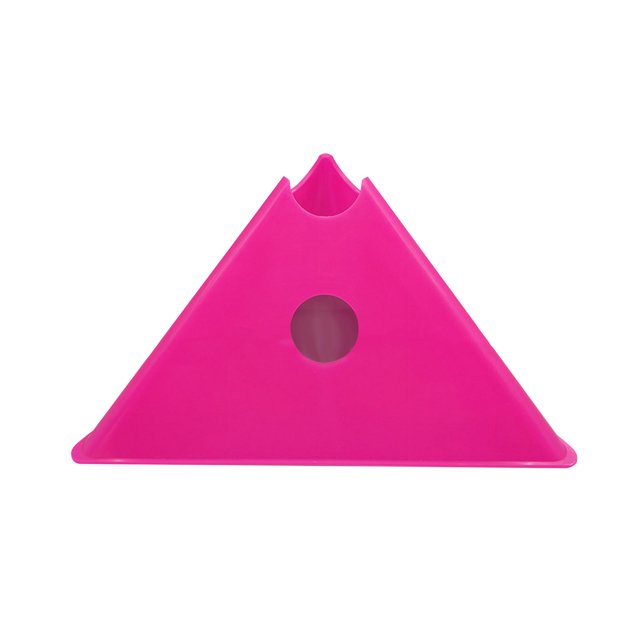 koolsoo Football Training Cones Reusable Soccer Disc Cones for Gym Skating Dribbling rose red