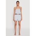 thumbnail image 2 of Womens Haute Monde Trendy Mid Rise Scallop Trim Shorts, 2 of 4