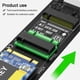 thumbnail image 3 of Tarjeta adaptadora SSD Placa de prueba M.2 PCIE NVME SATA NGFF Extender Riser KEY (M) Hugtrwg Para estrenar, 3 of 7