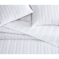 thumbnail image 4 of G3 Home 90009 Birch Quilt Set, White - King Size - 3 Piece, 4 of 5