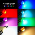 thumbnail image 2 of Bombilla Led superbrillante para Interior de coche, luces de advertencia para tablero de instrumentos de calentamiento, 1/5/10 piezas, T3, T4.2, T4.7, 2 of 4