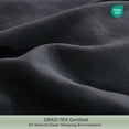 thumbnail image 4 of TOSMO 100% Linen Duvet Cover Set with Button Closure, 2 Pieces (1 Duvet Cover with 1 Pillowcases), Soft Breathable Durable Farmhouse Bedding, 4 of 6