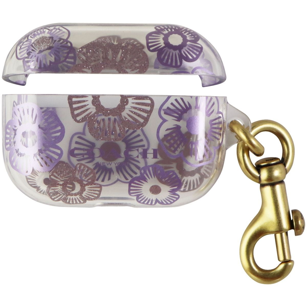 Coach Protective Case for Apple AirPods Pro - Tea Rose Ice Purple / Gold | Walmart Canada Coach Protective Case for Apple AirPods Pro - Tea Rose Ice Purple / Gold | Walmart Canada