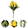 thumbnail image 2 of KAKOWELY 1 precioso ramo de tulipanes decorativo de simulación para el hogar., 2 of 4