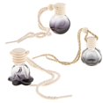 thumbnail image 3 of DOLITY 5Pcs Refillable Car Bottle Fragrance Oils Diffuser Round 5Pieces, 3 of 9