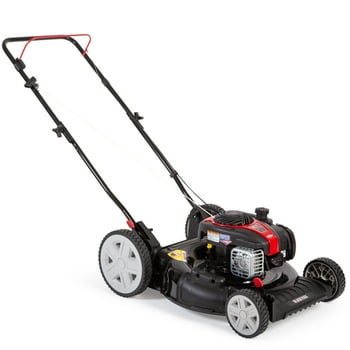 Black Max 21-inch 125cc  Push Mower with Briggs & Stratton Engine (Assembled Product Weight 46.9 lb; 22.10-inch Height)