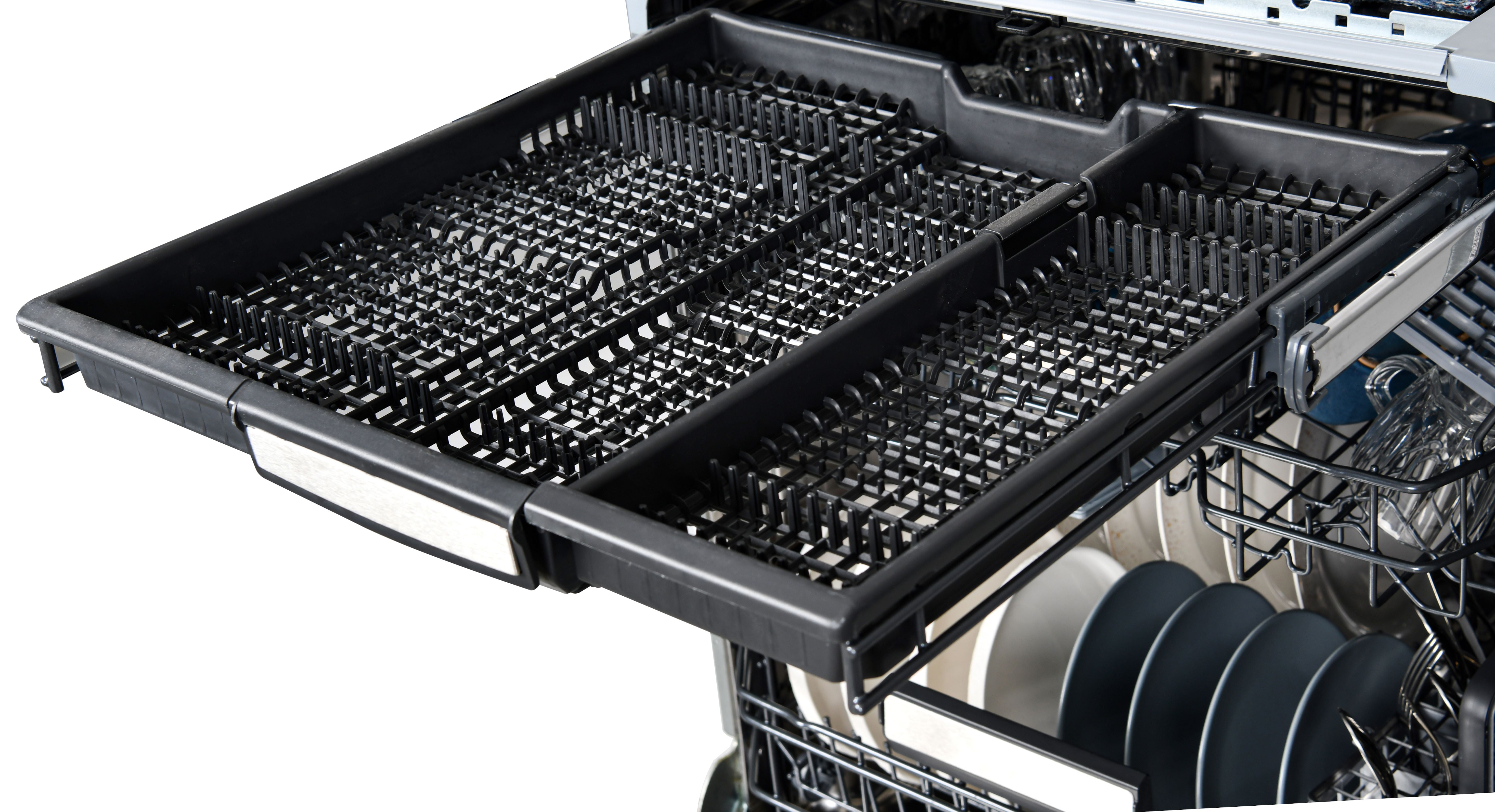 Kenmore 24” Built-In-Dishwasher w/ 3rd Rack & Turbo Dry with Pocket Handle-SS