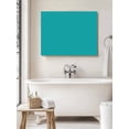 thumbnail image 6 of Pure Teal Green Wall Art for Living Room, Canvas Picture Wall Decor for Bathroom Bedroom, Simple Solid Color Painting Artwork for Office Kitchen Hallway Dining Room Home Decorations 20"x24", 6 of 8