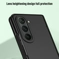 thumbnail image 3 of Allytech Galaxy Z Fold5 Case with HD Tempered Glass Screen Protector, Z Fold 5 Cover, Hinge Protection Drop Proof Rugged Hybrid Matte Design Phone Case for Samsung Galaxy Z Fold5 - Green, 3 of 7