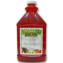 Cherry Frozen Smoothie Drink Mix, Tropical Sensations, 1 bottle (64 oz.) 4 1 Concentrate