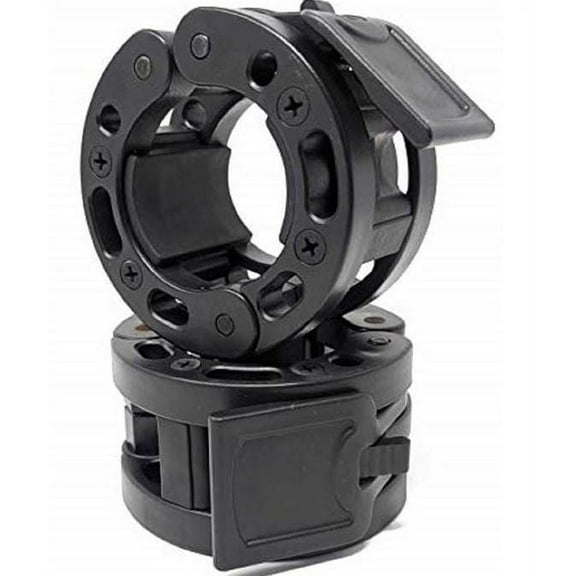 Clout Fitness Olympic Quick Release Barbell Collars 2 Inch Barbell Clamps