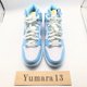 thumbnail image 4 of N I-K-E Dunk High Retro Blue Chill White DD1399-401 Men's Size, 4 of 6