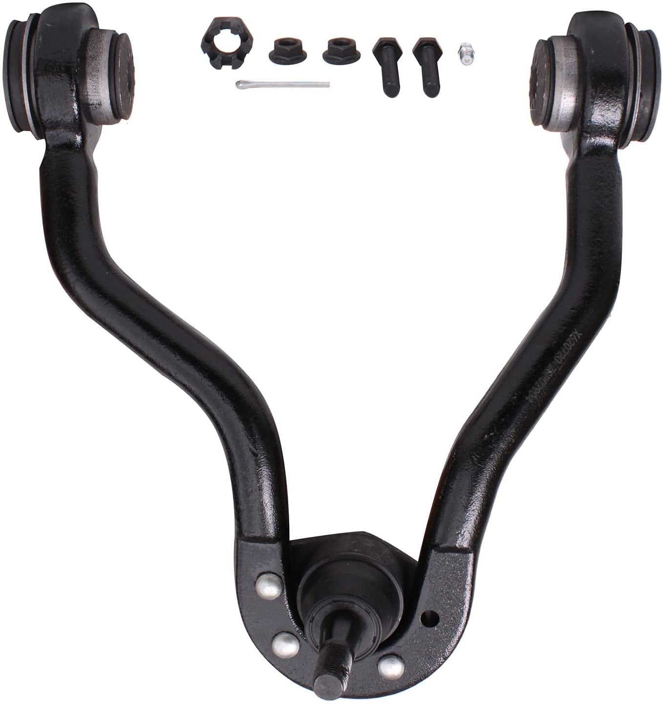 Detroit Axle - Front Upper Control Arms for 4WD Chevy GMC K1500 K2500 Suburban Tahoe Yukon Safari Astro Blazer Cadillac Escalade 2pc Upper Control Arms w/Ball Joints Assembly Set Replacement