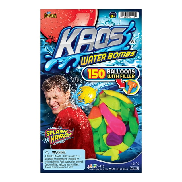 Globos de agua con relleno Kasos 151 piezas