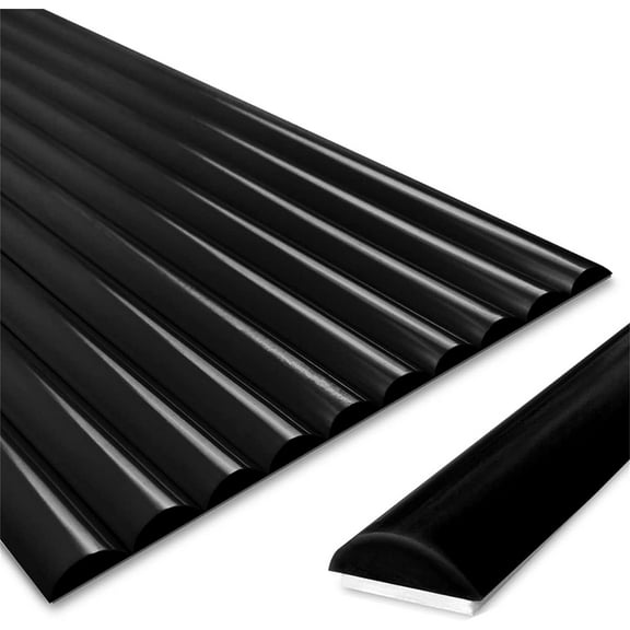 1/2" x 12" Vinyl Peel and Stick Tile Trims Countertop Edge 10 Pieces