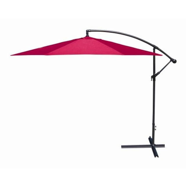 Jordan Manufacturing OFST10-RED 10 Po Parapluie Rouge Offset - Rouge