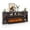 Brown, variant on ChVans 3-Sided Glass 81" Fireplace TV Stand for TVs up to 90", Farmhouse Entertainment Center TV Console Table with 50" Electric Fireplace & LED Lights, TV Stand with Fireplace 3D, White