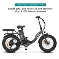 thumbnail image 3 of AlveyTech 24 Volt 5 Pin Diagnostic Twist Grip Throttle for Currie Scooters 2007 & Newer - Replacement Throttle for 2007 & Newer Schwinn, eZip, & IZIP Scooters, 3 of 7