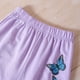 thumbnail image 4 of Gibobby Conjunto de pantalones para niños Tops y pantalones estampados de manga larga para niñas pequeñas, conjunto de 2 uds de ropa de otoño para niños(Morado, 3-4 Años), 4 of 5
