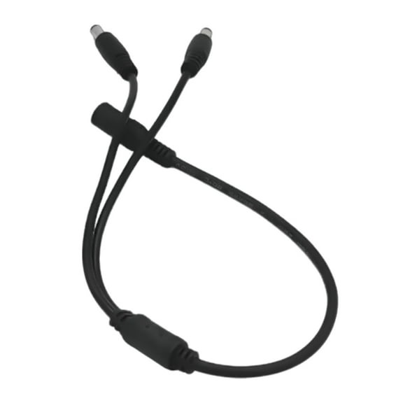 DC5521 Power Cable Female to Male Connector 5.5x2.1mm Adapter Cord Wire for Security Cameras and Networking Devices