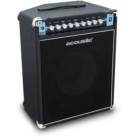 Acoustic B100C 1x12 100W Bass Combo With Tilt-Back Cab - Black