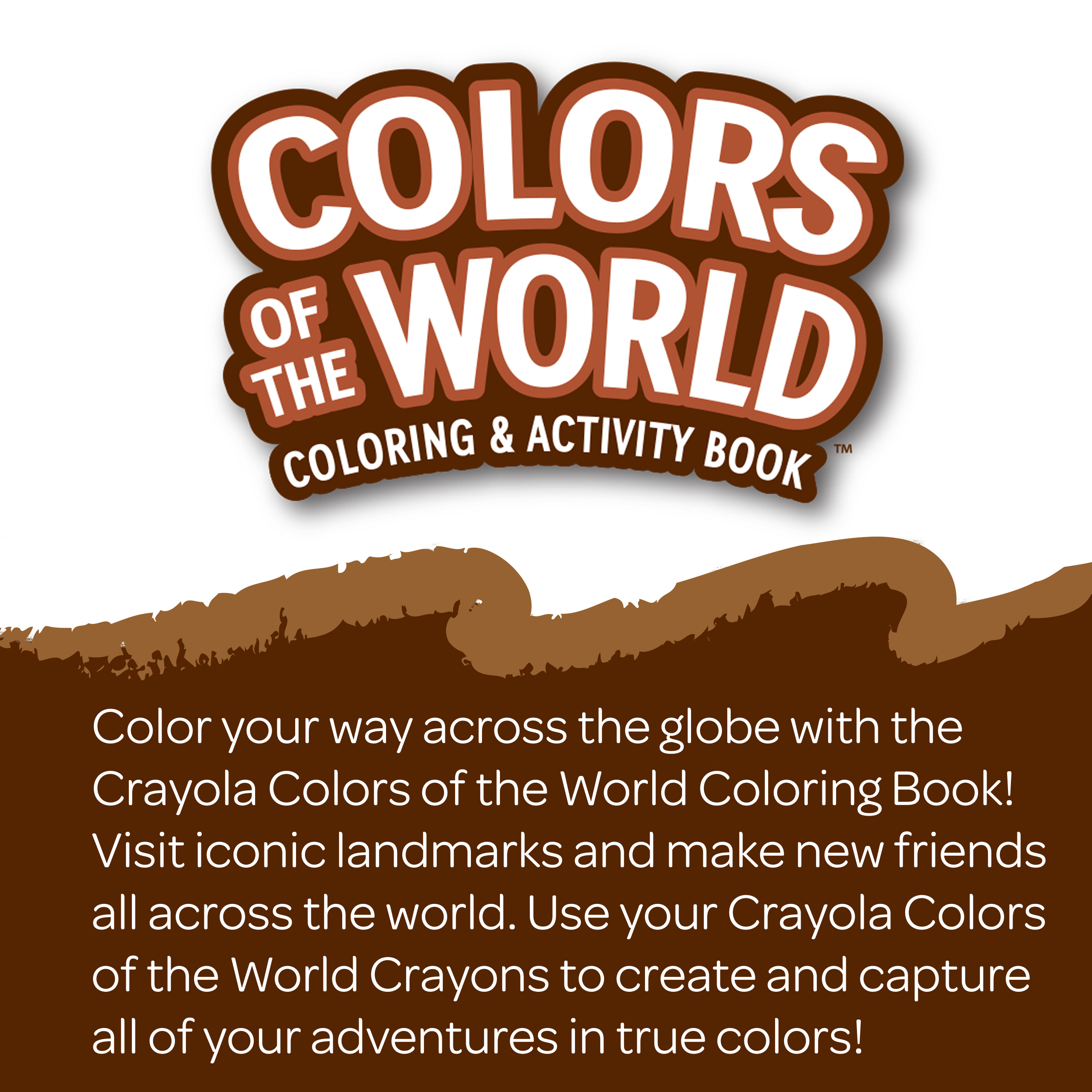 Crayola Colors of the World Coloring Book, Unisex Child, 48 Pages - image 3 of 5