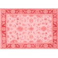 thumbnail image 1 of Ahgly Company Indoor Rectangle Oriental Red Traditional Area Rugs, 7' x 9', 1 of 4