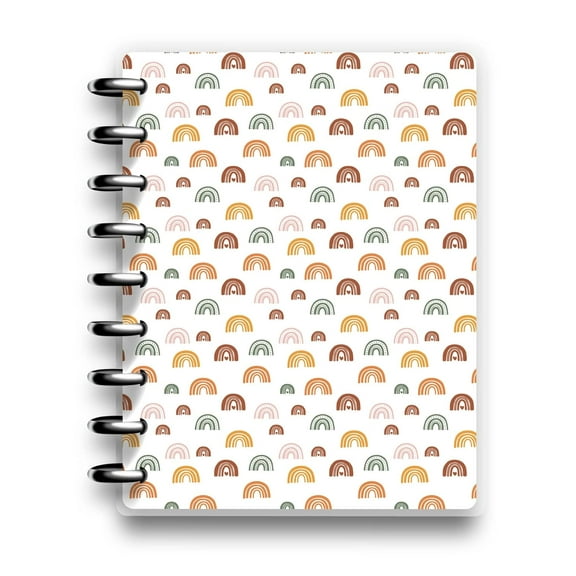 Cover for Classic Size 9-Disc Happy Planners comes with free 9, 1.25 inch black discs. Fits Classic Happy Planners, NOTIQ Midi 9-Disc (L2), Inkwell Press, MAMBI 365 planner accessories (Boho)