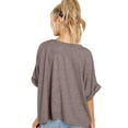 thumbnail image 6 of Sherrylily Women Tops Oversized T-Shirt Short Sleeve Loose Casual Shirts Summer Tee S-2XL, 6 of 6