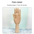 thumbnail image 5 of Reduced Price!Wooden Manikin Natural Wood Hand Polished Cute Elegant for Home Decoration, 5 of 6