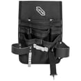 thumbnail image 1 of Porta Herramientas Doble de Poliéster, 5 Compartimentos, IUSA negro, 1 of 2
