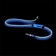 thumbnail image 1 of Pilot Automotive EL-1301B Electroluminescent Audio Sync Auxiliary Cable, Blue, 1 of 3