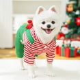 thumbnail image 4 of Dog Christmas Costume Fall Winter Puppy Pajamas, Funny Pet Cosplay Clothes Warm Elk Xmas Dog Outfit, Pet Christmas Sweater with D-Ring for Small Medium Dogs, 4 of 7