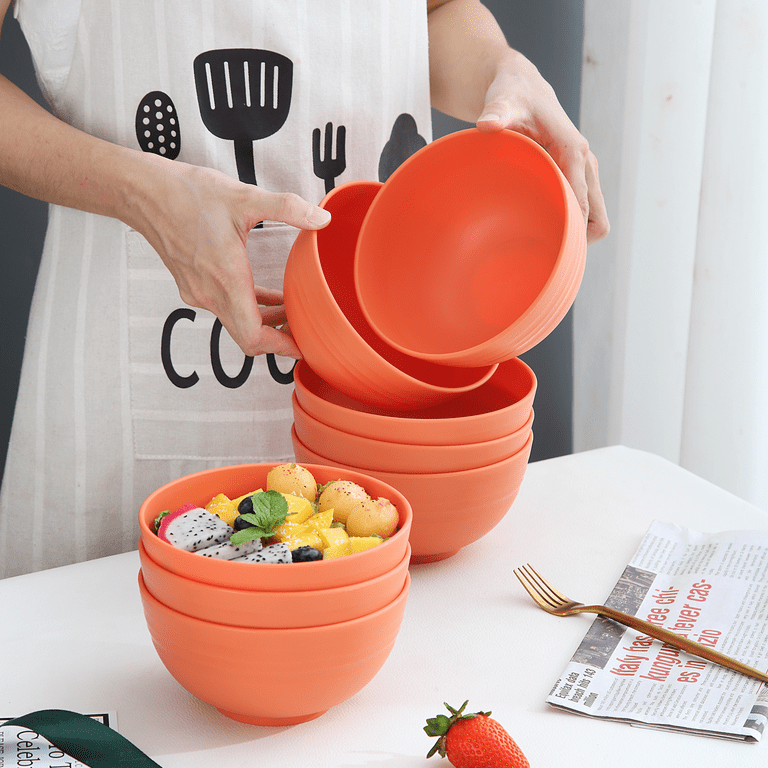 8-Cup Silicone Bowl, Large Reusable Bowl