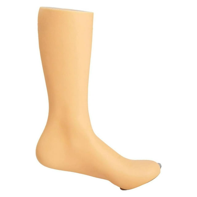fastboy Male Feet Mannequin Foot Model Sock Display Skin Color Male Left Foot 1Set