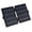 Black 8W, variant on Riousery 8W 5V Foldable Solar Panel Mini Solar Power Polycrystalline Silicone Solar Charger Portable High Efficiency Solar Module with Dual USB Outputs for Camping