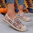 thumbnail image 4 of Mareep Chaussures Décontractées Confortables pour Femmes à Talon Plat à Empiècements Imprimés Belles Chaussures Cadeau Liquidation, 4 of 9