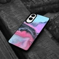 thumbnail image 4 of WIRESTER Shockproof Soft Rubber Cover Case for Samsung Galaxy S25 Edge 6.7 inch 2025, Colorful Marble, 4 of 5