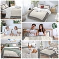 thumbnail image 5 of 3 Piece Black Cream Greek Key Duvet Cover Set Full Size,Microfiber Comforter/Quilt Cover with Corner Ties and 2 Pillowcases,Geometric Greece Ancient Rustic All Season Soft Bedding with Zipper Closure, 5 of 8