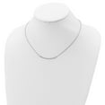 thumbnail image 4 of 925 Sterling Silver Fancy Necklace Chain Polished w/1 inch ext. Bar 16 mm, 4 of 4