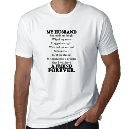 My Husband is My Friend Forever - Best Partner Men's (Partners In Crime Best Friend Shirts)