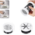 thumbnail image 4 of Stainless Steel Coarse Cheese Slicer With 2 Interchangeable Sharp Inserts Cutting Discs Adjustable, 4 of 5